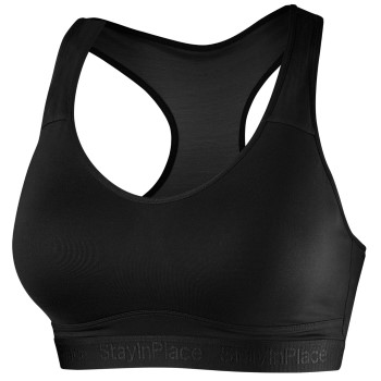 StayInPlace Pad Sports Bra A/B Bh Sort Large Dame