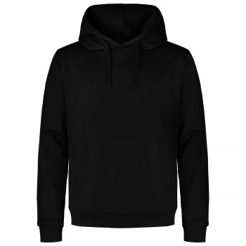 Resteröds Bamboo Hooded Shirt Sort Large Herre