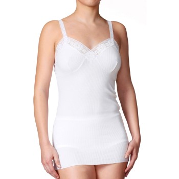 Calida Cotton Spaghetti-Top 17351 Hvid bomuld 40 Dame