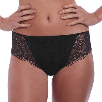 Fantasie Trusser Twilight Brazilian Thong Sort polyamid Large Dame