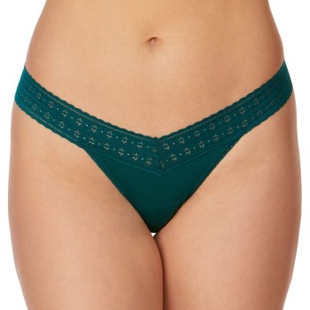 Hanky Panky Trusser Dream Low Rise Thong Mørkgrøn tencel One Size Dame