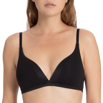 Calida Bh Cate Triangle Soft-Bra Sort bomuld A 70 Dame
