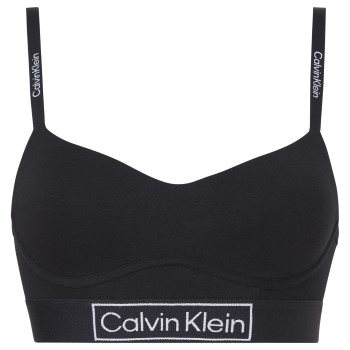Calvin Klein Bh Reimagined Heritage Light Lined Brale Sort Large Dame