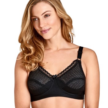 Miss Mary Cotton Dots Soft Bra Bh Sort B 100 Dame