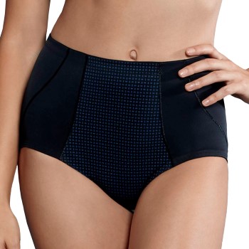 Anita Trusser Clara Art Highwaist Brief Sort 36 Dame