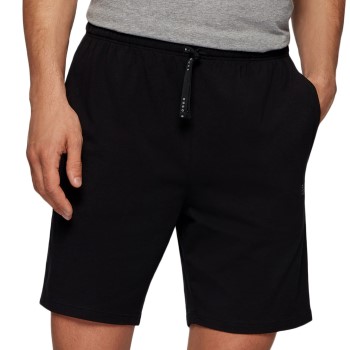 BOSS Mix and Match Lounge Shorts Sort bomuld Large Herre