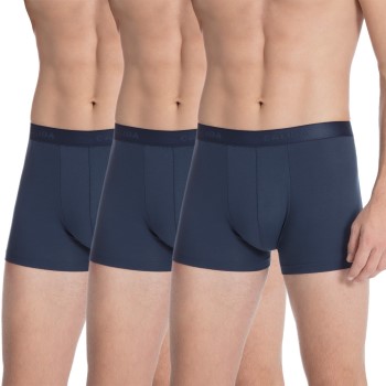Calida 3P Natural Benefit Boxer Mørkblå bomuld Large Herre