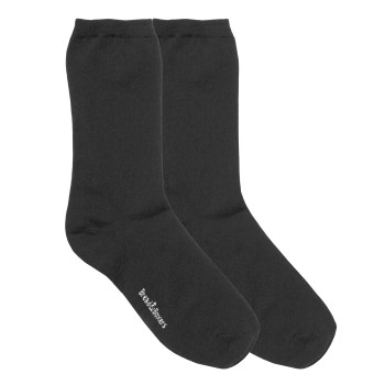 Bread and Boxers Socks Woman Strømper 2P Sort Str 36/40 Dame