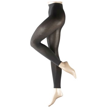 Falke Strømpebukser Women Cotton Touch Leggings Antracit Small Dame