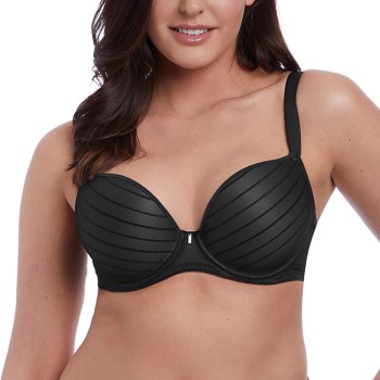 Freya Bh Cameo Deco Moulded Plunge Bra Sort D 60 Dame