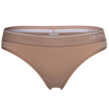 Calvin Klein Trusser One Micro Brief Beige Large Dame