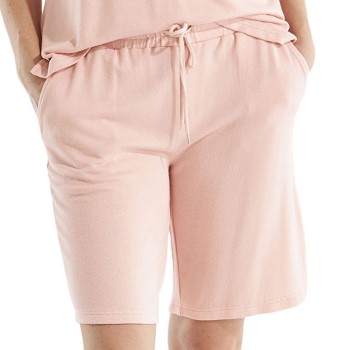 Damella Knitted Lounge Shorts Lyserosa Small Dame