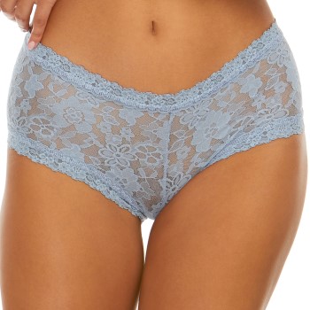 Hanky Panky Trusser Daily Lace Boyshort Dueblå nylon Large Dame