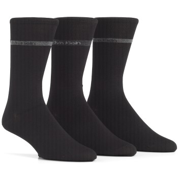 Calvin Klein Strømper 3P Adam Bamboo Socks Sort Str 40/46 Herre