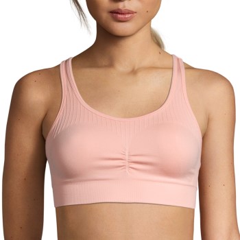 Casall Bh Soft Sports Bra Lyserosa polyamid Large Dame