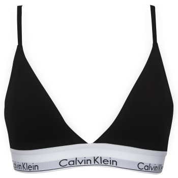 Calvin Klein Bh Modern Cotton Lightly Lined Triangle Sort Large Dame