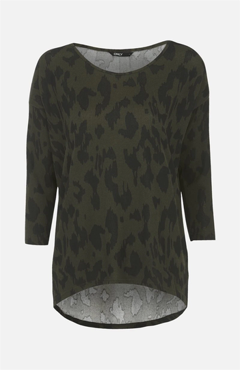 Mønstret bluse Elcos
