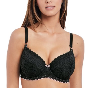 Freya Bh Daisy Lace Padded Half Cup Bra Sort polyamid B 70 Dame