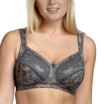 Miss Mary Leo Soft Print Bra Bh Brun B 100 Dame