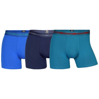 JBS 3P Bamboo Boxers Blå/Turkise X-Large Herre