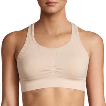 Casall Bh Soft Sports Bra Beige polyamid Small Dame