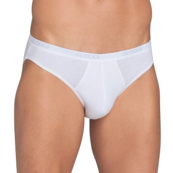 Sloggi For Men Basic Mini Hvid bomuld Small Herre