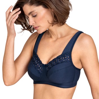 Miss Mary Broderie Anglais Soft Bra Bh Mørkblå B 100 Dame
