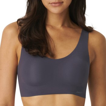 Sloggi Bh ZERO Feel Basic Top Grå/Blå Large Dame