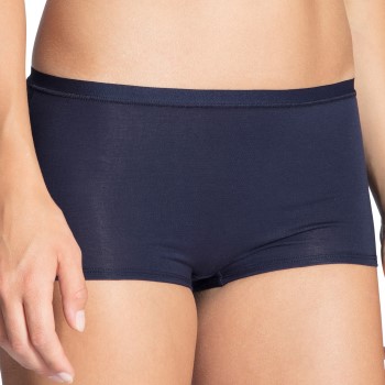 Calida Trusser Natural Comfort Panty Marineblå bomuld Large Dame