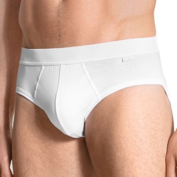 Calida Authentic Cotton Brief Hvid bomuld Large Herre