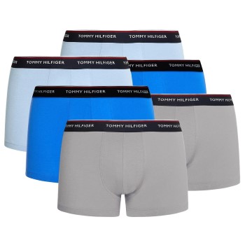 Tommy Hilfiger 6P Stretch Trunk Premium Essentials Lyseblå bomuld Large Herre