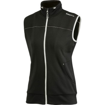 Craft Leisure Vest Women Sort polyester Large Dame
