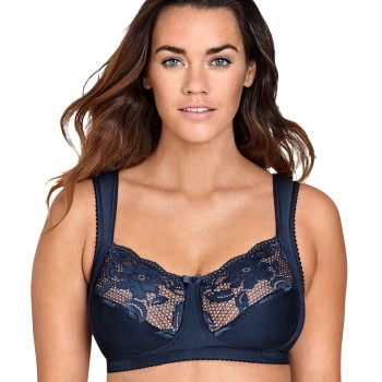 Miss Mary Lovely Lace Soft Bra Bh Mørkblå B 100 Dame