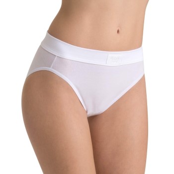 Sloggi Trusser Double Comfort Tai Hvid bomuld 36 Dame