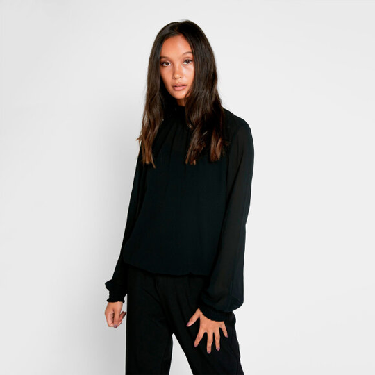 Pcamalie smock ls top