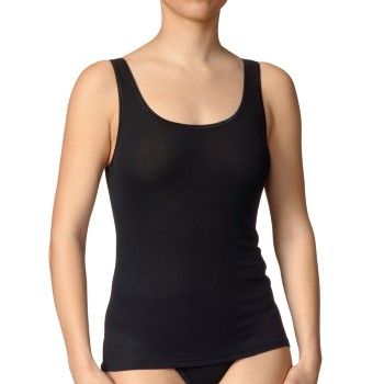 Calida Slip/Hosen Top Black Sort bomuld Large Dame