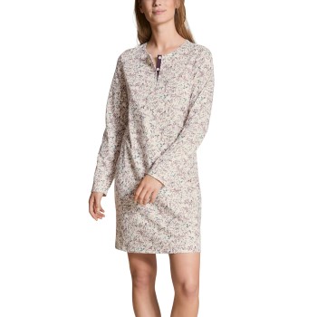 Calida Autumn Dreams Long Sleeve Nightshirt Blomme bomuld Small Dame
