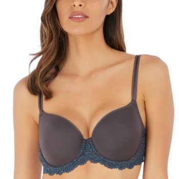 Wacoal Bh Embrace Lace T-Shirt Bra Stålgrå B 75 Dame
