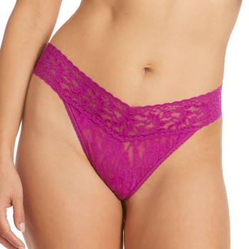 Hanky Panky Trusser Original Rise Thong Chok Rosa nylon One Size Dame