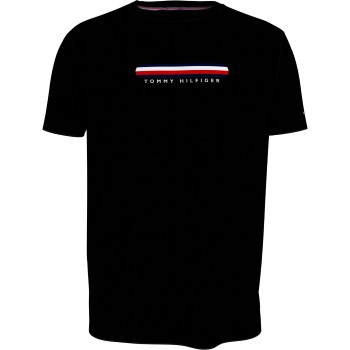 Tommy Hilfiger SeaCell Crewneck Short Sleeve Sort Large Herre