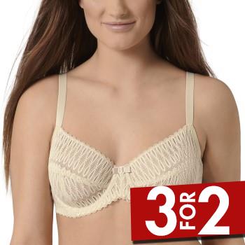Triumph Bh Aura Spotlight Underwire Bra Creme C 75 Dame