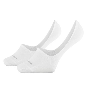 Calvin Klein Strømper 2P Lucca No Show Sock Hvid Str 39/42 Herre
