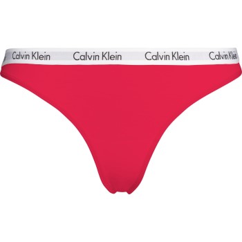 Calvin Klein Trusser Carousel Thong Koral bomuld Large Dame