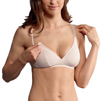 Anita Bh Miss Mimi Wirefree Nursing Bra Lyserosa nylon B 75 Dame