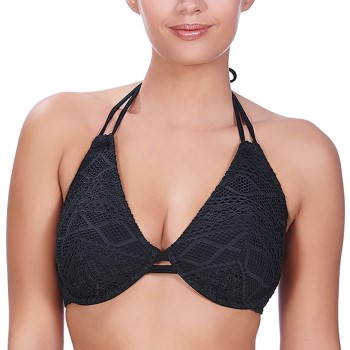 Freya Sundance Bandless Halter Bikini Top Sort polyamid C 65 Dame
