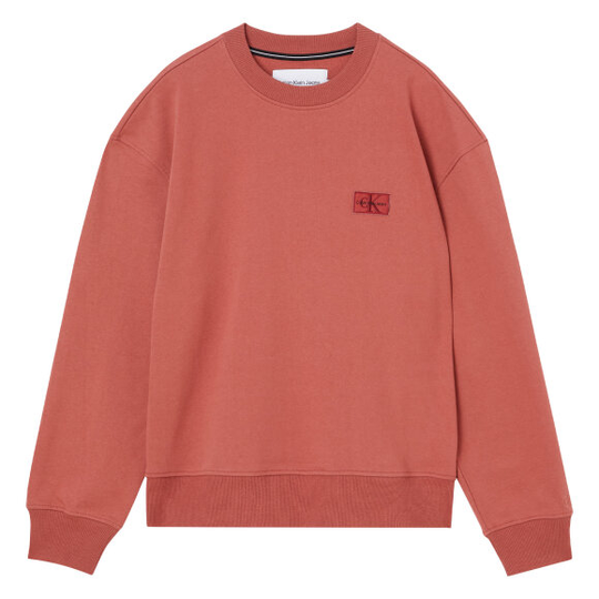 Badge crew neck