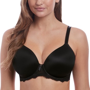 Freya Bh Expression Underwire Plunge Moulded Bra Sort B 70 Dame