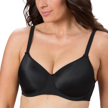 Trofe Sanna T-shirt Underwire Bra Bh Sort C 75 Dame