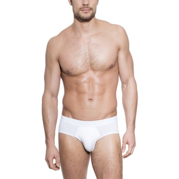 Bread and Boxers Brief Hvid økologisk bomuld Large Herre