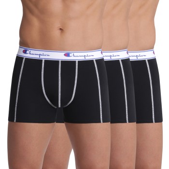 Champion 3P Everyday Boxers Y08 Sort bomuld Large Herre